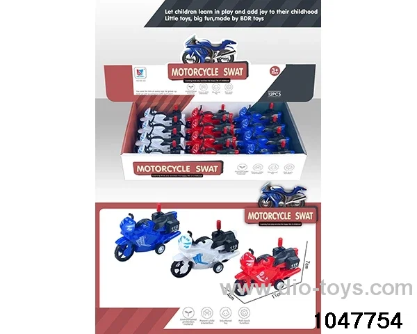 pull back car in display box