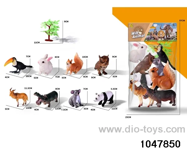 8pcs animal set