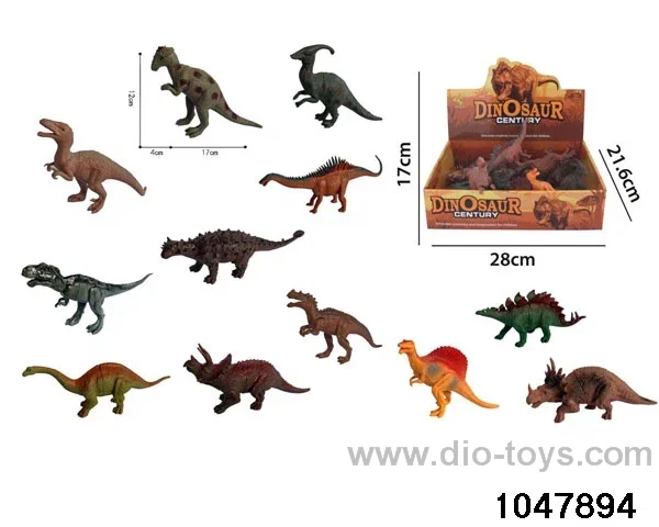 12pcs dinosaur