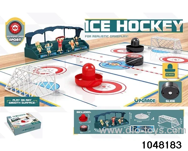 Watch the ice hockey set in display box