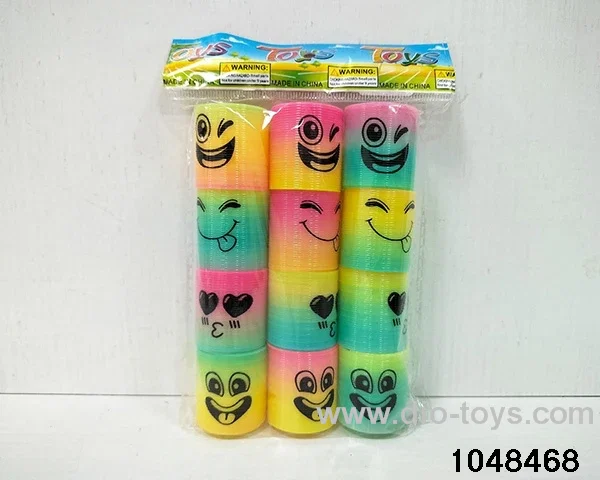 FUNNY FACE 3 RAINBOW CIRCLE IN OPP BAG