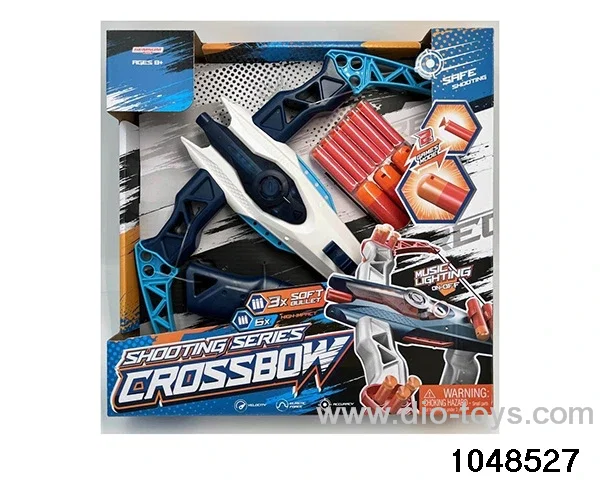 Soft slingshot crossbow (with music lighting) in display box