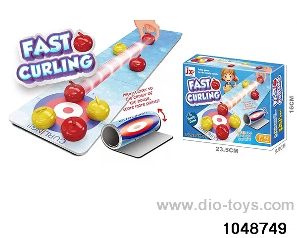 Curling games in color box