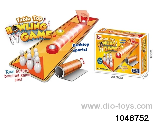 Bowling games in color box