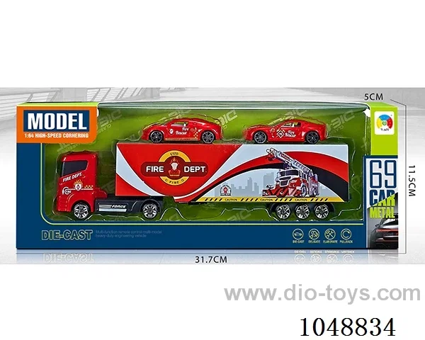 Alloy fire series container with 2 alloy fire fighting