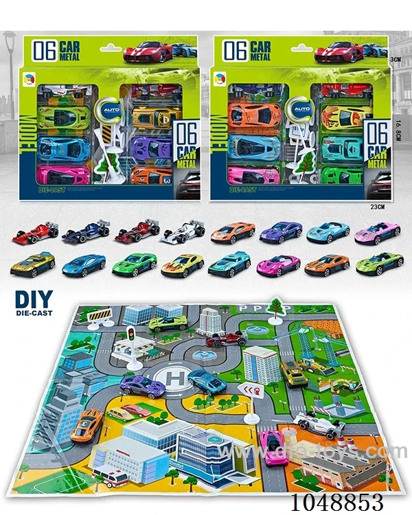 Alloy City Scene Series (6 Taxiing Simulation + 2pcs Taxiing F1/2 Mixed)