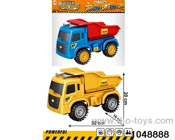 sliding vehicle in PP bag with header