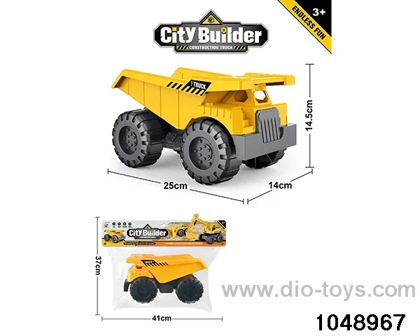 Oversized lorry in PP bag with header