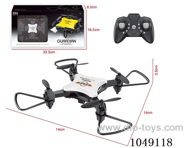 RC quadcopter with fixed altitude