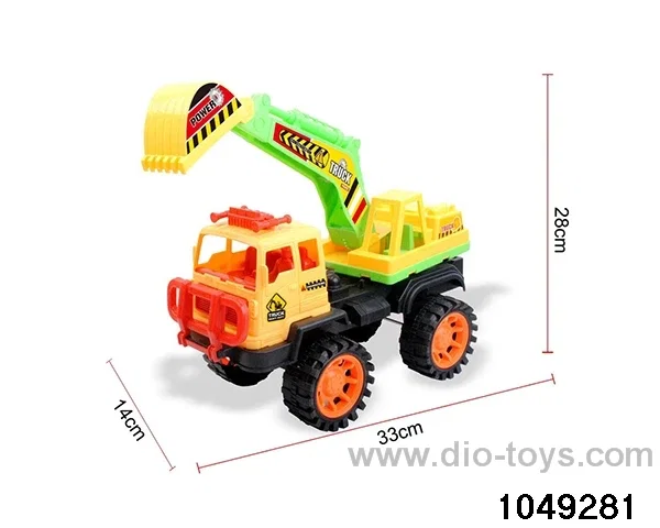 sliding vehicle in PP bag with header