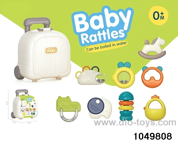 8pcs ringer in Trolley case