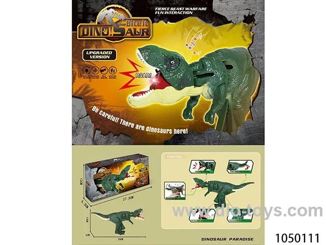 dinosaur toy in color box