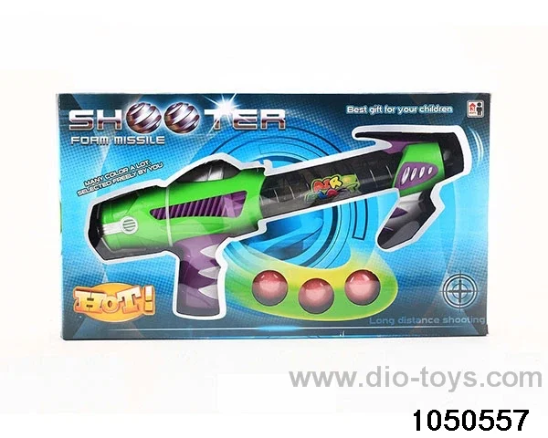 Pearl cotton ball gun in Blister card
