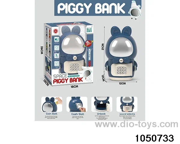 Piggy bank in window box