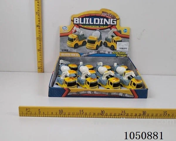 12pcs free wheel alloy car