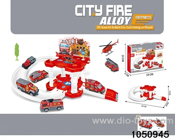 Alloy Car Park in Hand box