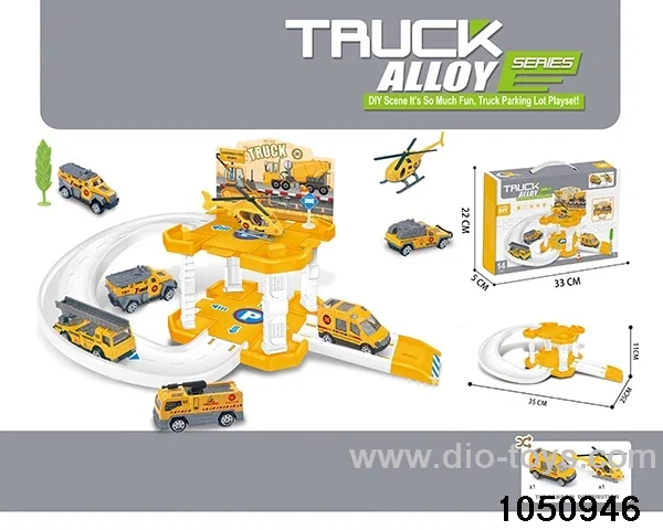 Alloy Car Park in Hand box