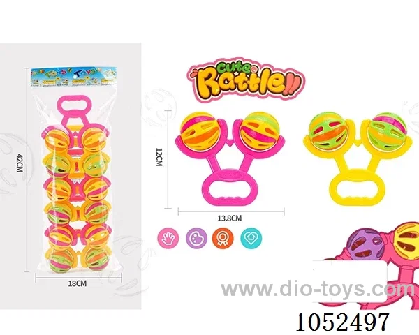 6pcs rattle