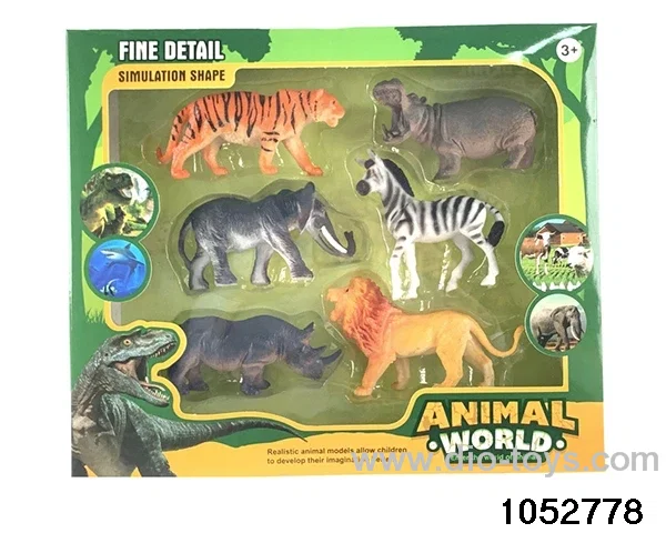 Animal Set in window box