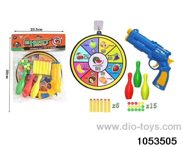 softball gun in PP bag with header