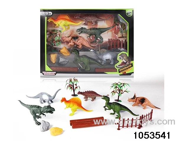 6pcs Dinosaur Set in window box