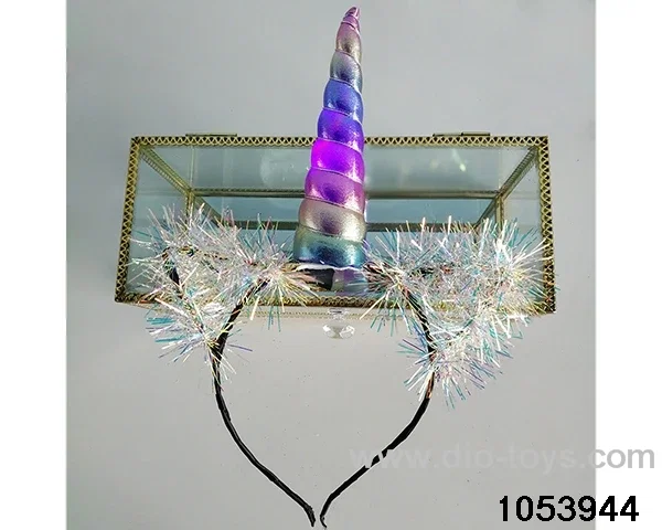 Christmas Hair Clip Headband（with light）in opp bag