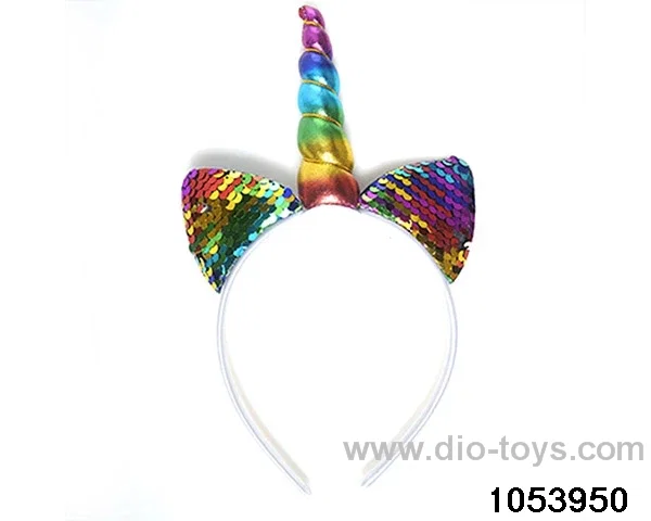 Christmas Hair Clip Headband（with light）in opp bag