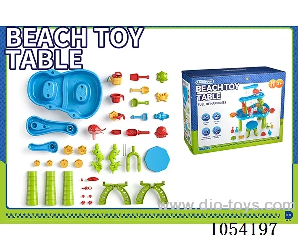 Beach toy table