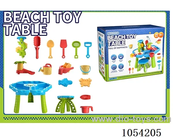 Beach toy table