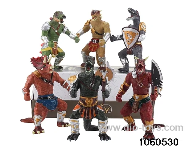dinosaurs in display box