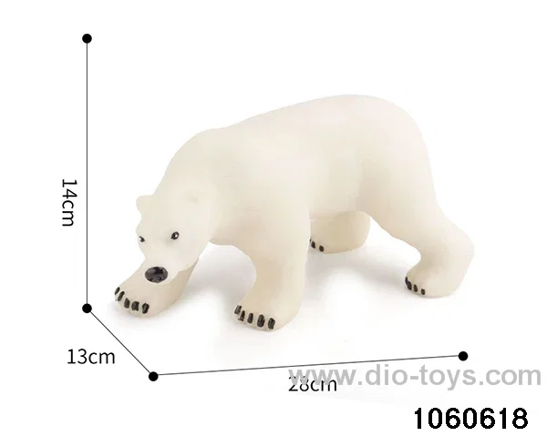 Polar Bear Animals in Hangtag