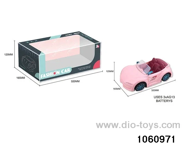 sliding vehicle with light in window box
