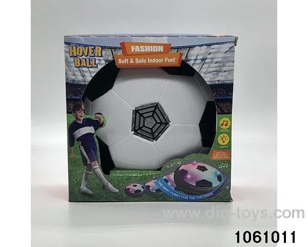 Football with lights and music in window box