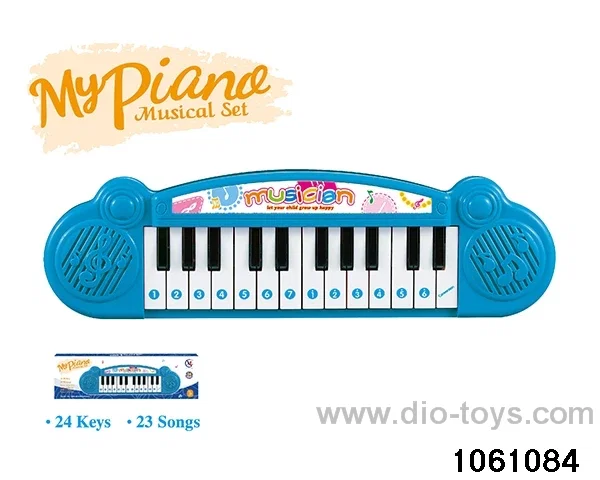 mini-piano in color box