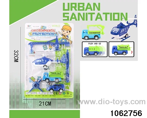 pull back car in blister
