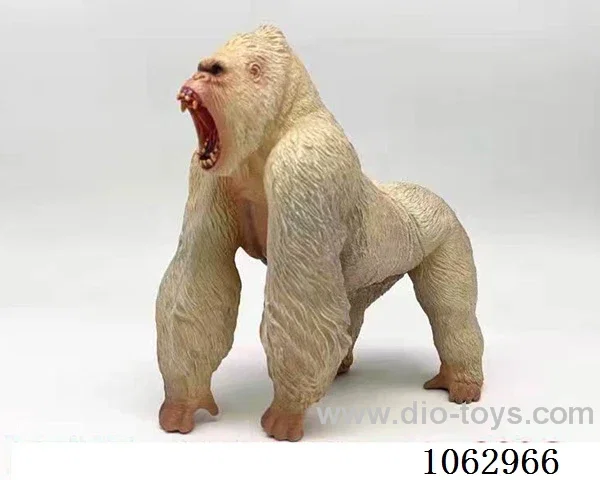 PVC hollow white gorilla