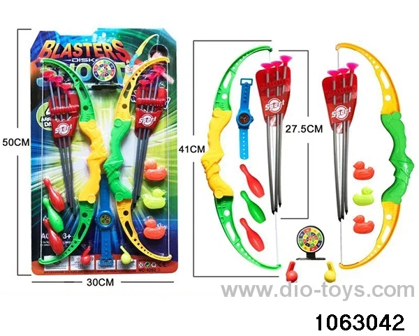 double bow and arrow in Blister card