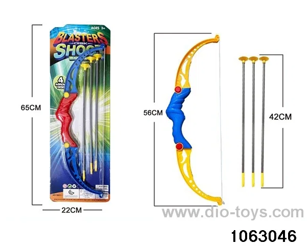 Bow and Arrow Toys in Blister card