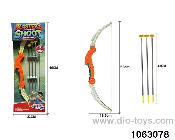 Bow and Arrow Toys in display box