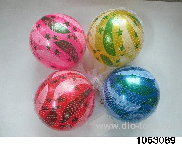 9 inch double printed ball in Net bag