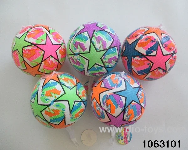 9 inch colourful ball in Net bag