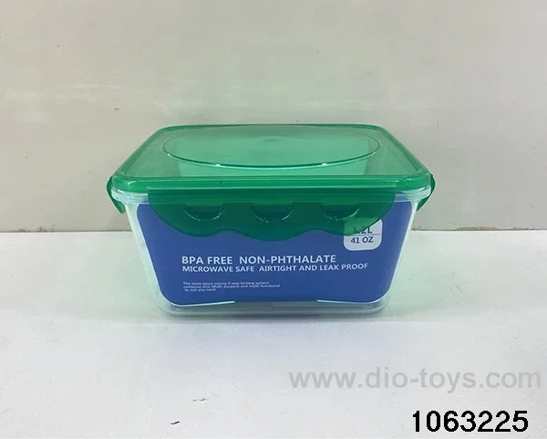 food container in Plastic film