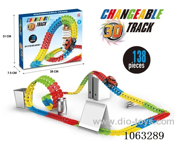 B/O assembly rail car with light