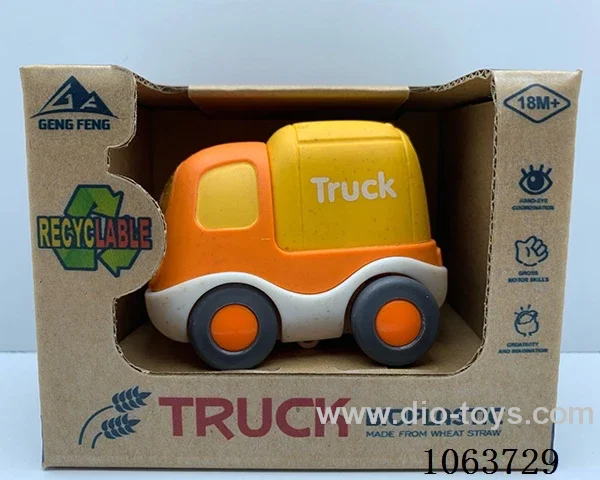Straw material  Free Wheel Car