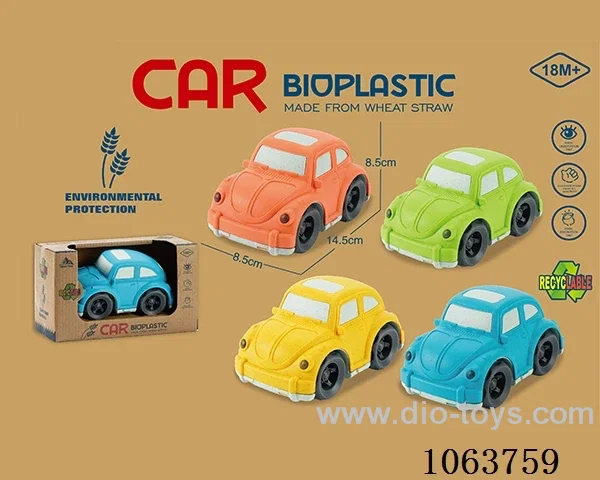 Straw material  Free Wheel Car