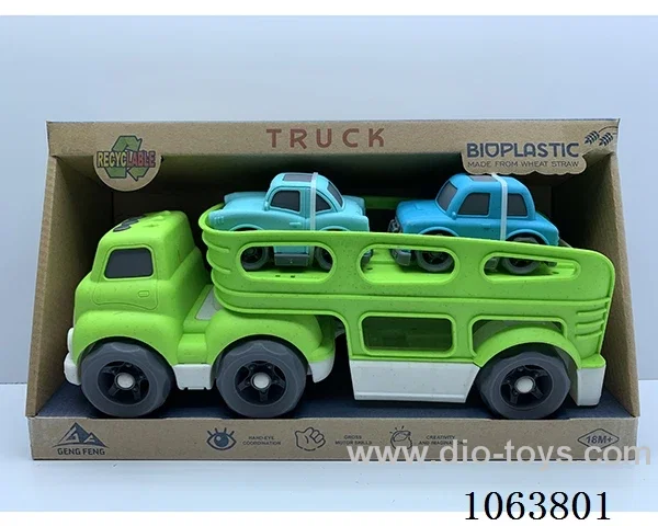 Straw material  Free Wheel Car