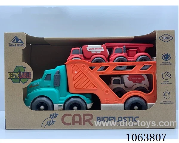 Straw material  Free Wheel Car