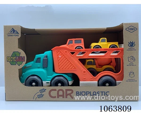 Straw material  Free Wheel Car