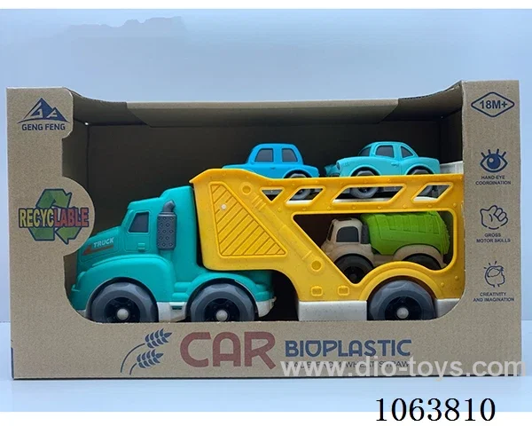 Straw material  Free Wheel Car