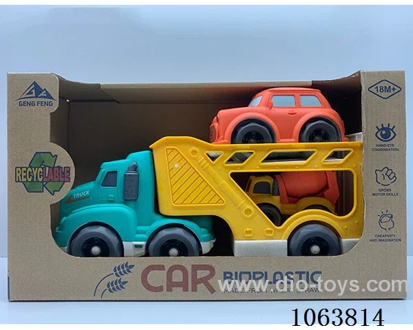 Straw material  Free Wheel Car